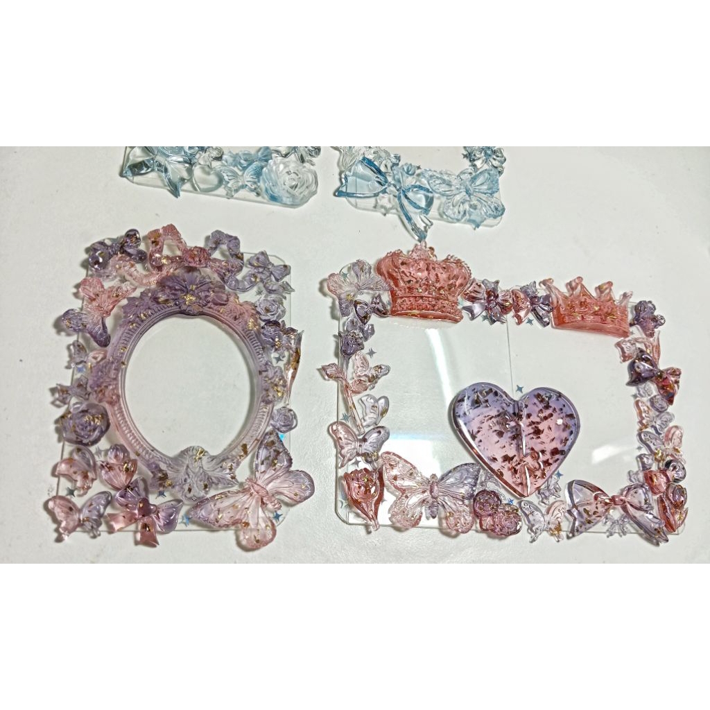 Toploader decor màu hồng tím sang trọng