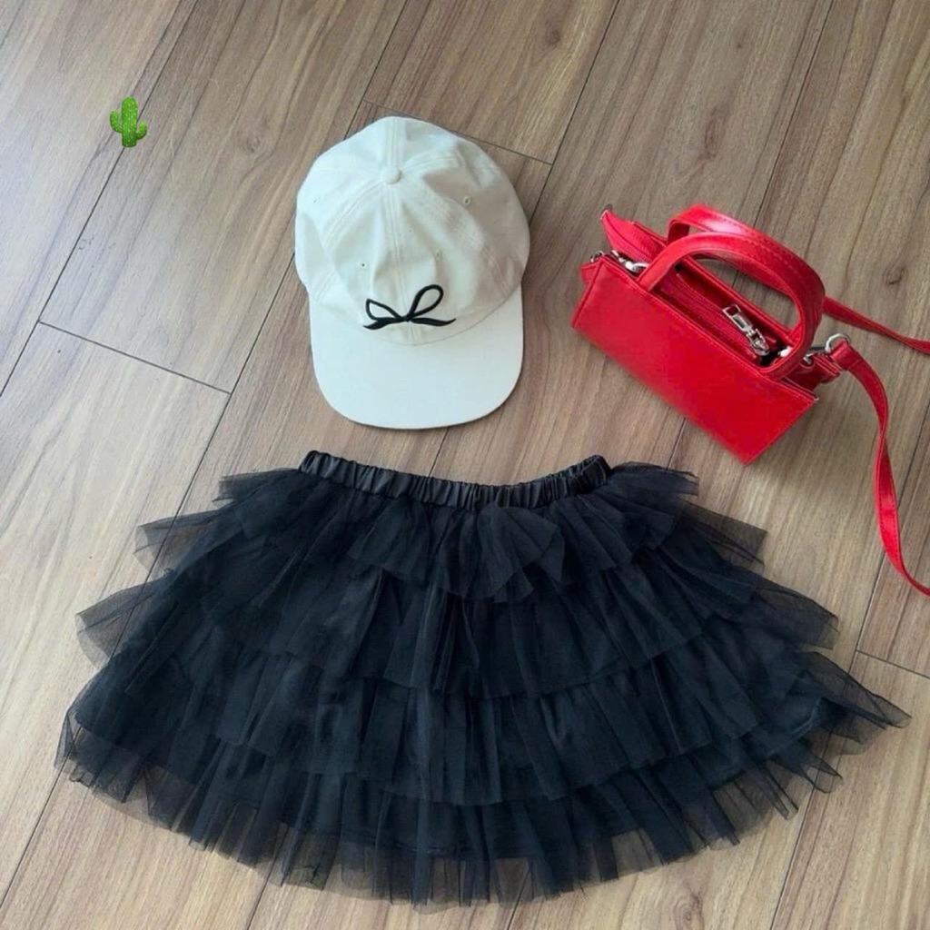 Chân váy lưới ngắn xinh phong cách loli VLT@@