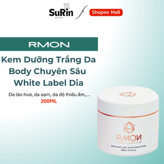  Kem Dưỡng Trắng Body Chuyên Sâu Rmon White Label Dia Whitening Cream Hàn Quốc 200ml Làm Trắng Da Và Loại Bỏ Các Sắc Tố 