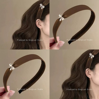  🌸 Băng Đô Tóc Nữ Hàn Quốc – Phát Cài Tóc Nơ B ướm Đính Đá Lấp Lánh Phụ Kiện Sang Trọng Cao Cấp 409739 