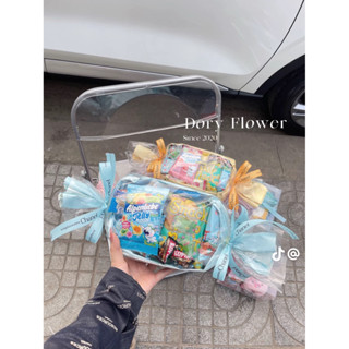 Cốt kẹo : kèm giấy bóng kính + ruy băng [ Quà tặng tổng kết cuối năm, 1/6, sinh nhật, lễ tốt nghiệp cho bé,...]