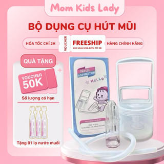 Bộ Dụng Cụ Hút Mũi Cho Bé Thiết Kế Nhỏ Gọn, Dễ Sử Dụng An Toàn Không Gây Tổn Thương
