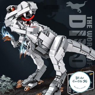  Mô hình lắp ráp khủng long bạo chúa CỠ LỚN đồ chơi lắp ráp khủng long T-rex quà tặng cao cấp cho bé 