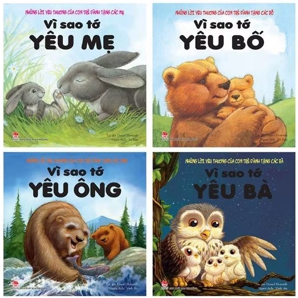 Sách - Vì sao tớ yêu ( Trọn bộ 4 quyển, NXB Kim Đồng )