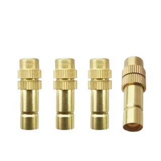  Béc phun sương tưới cây 1 hướng bằng đồng kèm nối nhanh   béc đồng cao cấp   