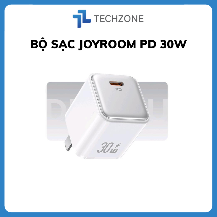 Bộ sạc 30W Joyroom TCG11 TG10 nhỏ gọn di động 1 cổng sạc C chứng nhận 3C
