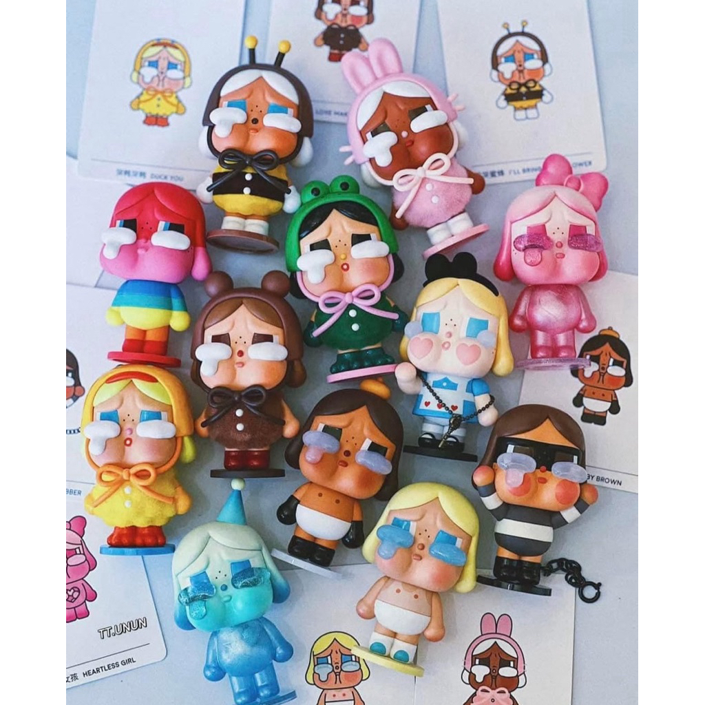 POPMART MÔ HÌNH CRYBABY CRYING AGAIN BLINDBOX/CHECK CARD (CHÍNH HÃNG SẴN HÀ NỘI