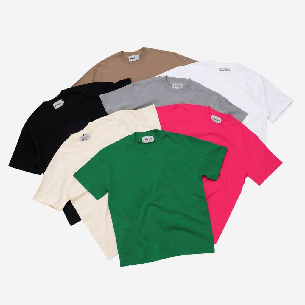 Áo Thun Trơn Cotton 100%  250gsm Premium unisex áo phông nam nữ trơn chất cotton cao cấp