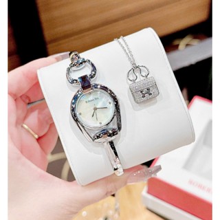 [Chính Hãng 100%] Set Đồng Hồ Nữ Roberto Era Khảm Trai Máy Quartz (Pin) Full Box Tặng Phụ Kiện