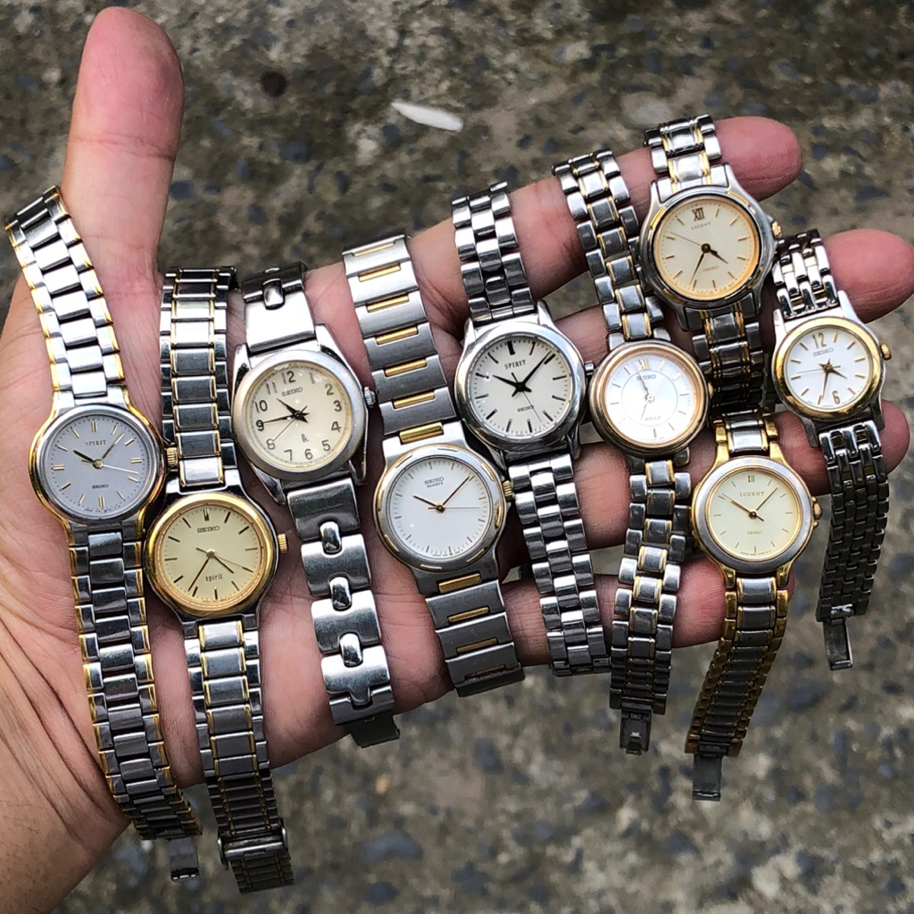 Đồng hồ Nữ Seiko 2hand nhiều mẫu lựa chọn