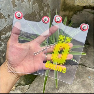 Mica dẻo che phuộc sau loại dày (kèm ốc)