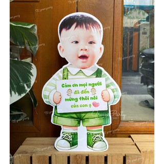 (Inbox chọn mẫu) Chibi Thôi Nôi Sinh Nhật Dễ Thương Cho Bé