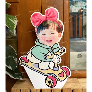 (Inbox chọn mẫu) Chibi Thôi Nôi Sinh Nhật Dễ Thương Cho Bé