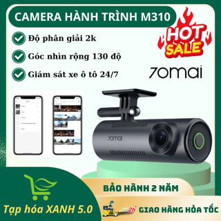 Camera Hành Trình Ô Tô 70Mai M310 Độ Phân Giản 2K Phát Hiện Va Chạm Kết Nối Wifi Giám Sát Ô Tô 24h