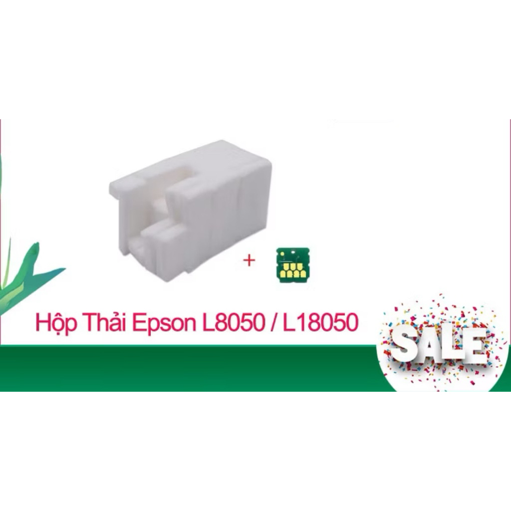 Chip mực thải - Bông thấm hộp mực thải máy in Epson L8050-L18050