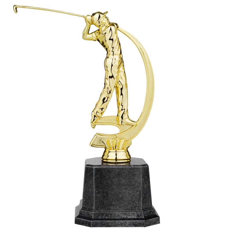 Cúp thể thao Golf Quà Việt - Cúp nhựa JF2029G/JF2029S, miễn phí thiết kế và in nhãn