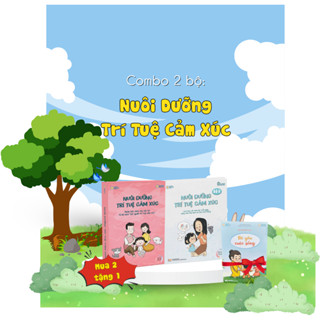 Bộ Sách Hay cho trẻ từ 3-8 tuổi- Combo EQ Nuôi Dưỡng Trí Tuệ Cảm Xúc - Bộ 1+2 Tặng Tập Thơ Bé Yêu Cuộc Sống
