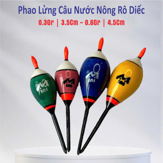   Hàng Đẹp  Phao lửng câu nước nông phao câu rô diếc tải gam nhỏ thích hợp câu cá nhỏ 