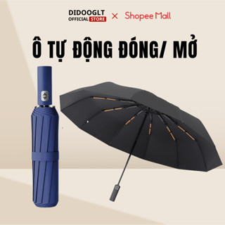 Ô Dù Che Mưa Đi Nắng Didooglt 10 Nan Cao Cấp Gấp Gọn Thủ Công Chống Tia UV, Nhỏ Gọn Cầm Tay Tiện Lợi