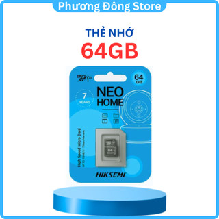  Thẻ Nhớ Micro SD Hikvision 64Gb chuẩn Class 10 Thẻ nhớ camera Thẻ nhớ điện thoại - hàng chính hãng 