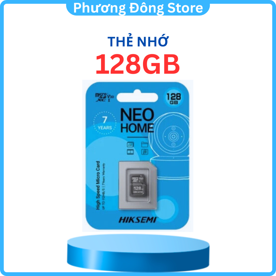 Thẻ nhớ MicroSD Hiksemi 128G-64GB-32G tốc độ đọc lên 92MB/s chuyên dùng Camera, điện thoại - Hàng chính hãng