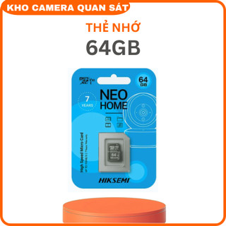  Thẻ Nhớ Hikvision 64Gb 32Gb chuẩn Class 10,Chuyên dùng camera,máy ảnh-Kho camera 