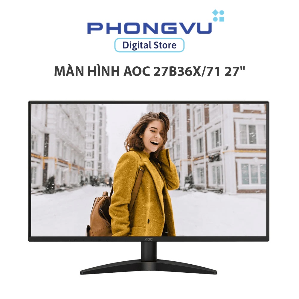 Màn hình Aoc 27B36X/71 27" (FHD 1920 x 1080/ IPS/ 144Hz/ 0.5 ms) - Bảo hành 36 tháng