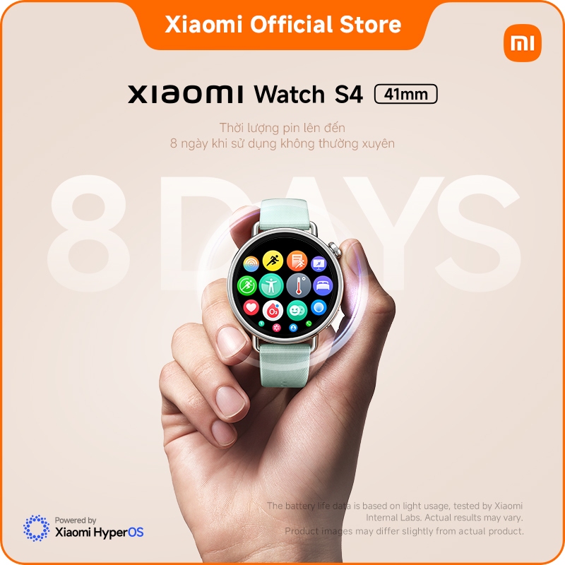 [New]Xiaomi Watch S4 41mm | Màn hình AMOLED với thiết kế mỏng, thanh lịch | Nâng cao khả năng theo dõi sức khỏe với | BigBuy360 - bigbuy360.vn