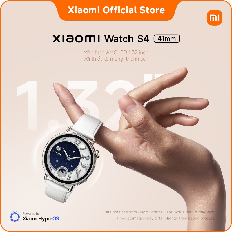 [New]Xiaomi Watch S4 41mm | Màn hình AMOLED với thiết kế mỏng, thanh lịch | Nâng cao khả năng theo dõi sức khỏe với | BigBuy360 - bigbuy360.vn