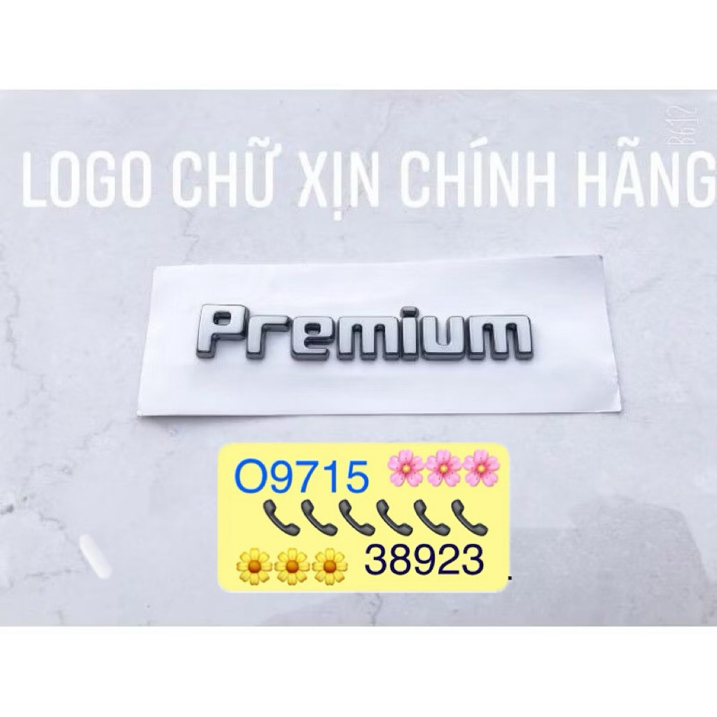 LOGO CHỮ PREMIUM XỊN