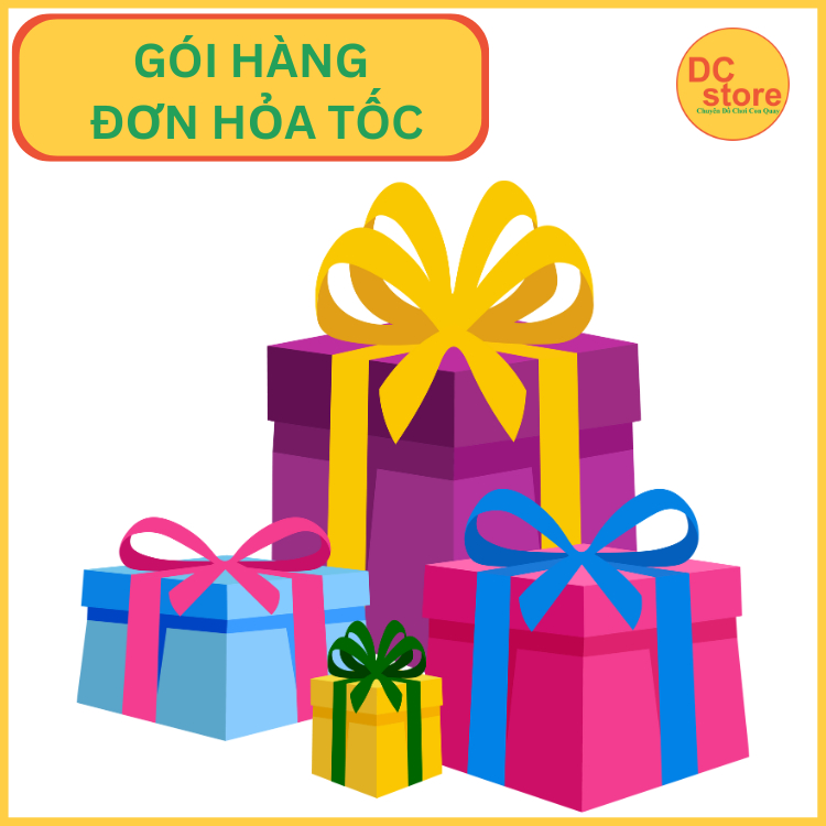Dịch Vụ Gói Hàng Đơn Hàng Con Quay Vô Cực Hỏa Tốc – Gói Quà Tặng Sinh Nhật, Quà Tặng Cho Bé