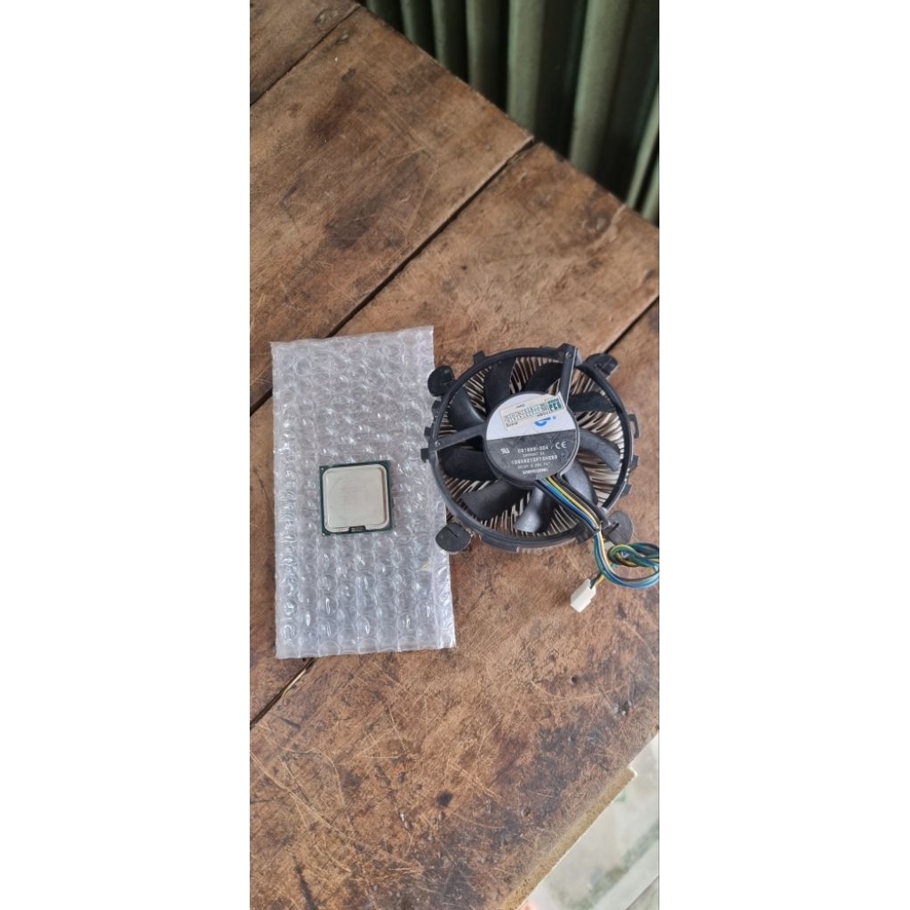 CPU INTEL CORE 2 DUO E8500 Soket  LGA 775. 3.16GHZ/6M/FSB 1333 và FAN quạt tản nhiệt cho máy tính để