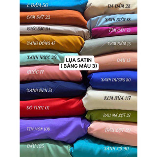 Vải lụa satin mềm rủ khổ 1m5
