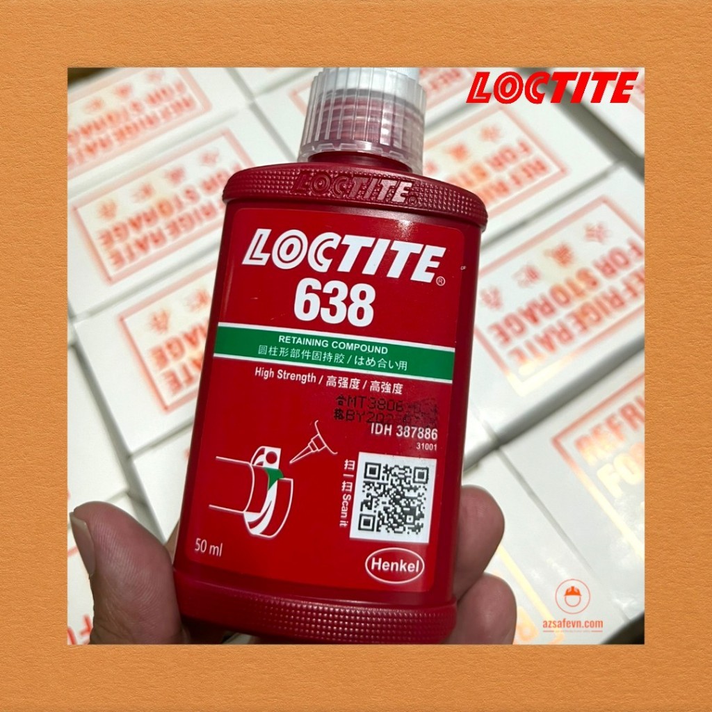 KEO CHỐNG XOAY LOCTITE 638, HÀNG CHÍNH HÃNG