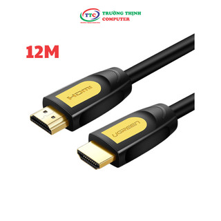 Ugreen 10171 12m màu vàng cáp tín hiệu hdmi chuẩn 1.4 hỗ trợ phân giải 4k * 2k hd101