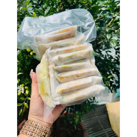 KEM CHUỐI MIX TRÁI CÂY SIÊU BÉO 10 cây ( Giao Hỏa Tốc - 4 Giờ TPHCM)