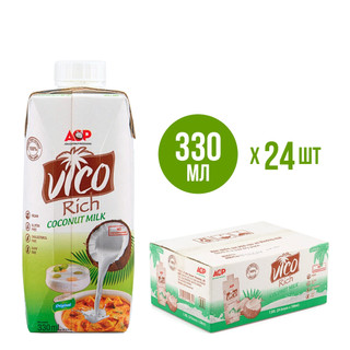 Combo nước cốt dừa 16-19% béo VICO RICH 1L