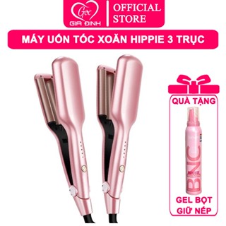  Máy Uốn Xoăn Sóng Hippie 3 Trục 19mm-22mm+ Tặng Gel Bọt Giữ Nếp Karseell 