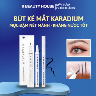 Bút Kẻ Mắt Karadium Waterproof Brush Liner Mực Đậm Nét Mảnh Siêu Dễ Kẻ Chống Nước Lâu Trôi 