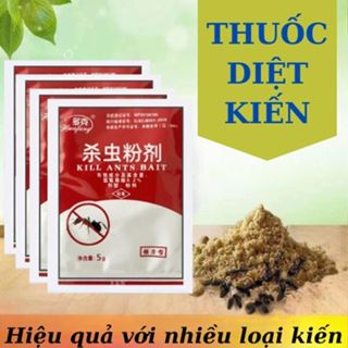 Thuốc diệt kiến gói 5g – Cypermethrin 0,2% | Bột diệt kiến tận gốc hiệu quả an toàn cho gia đìn 