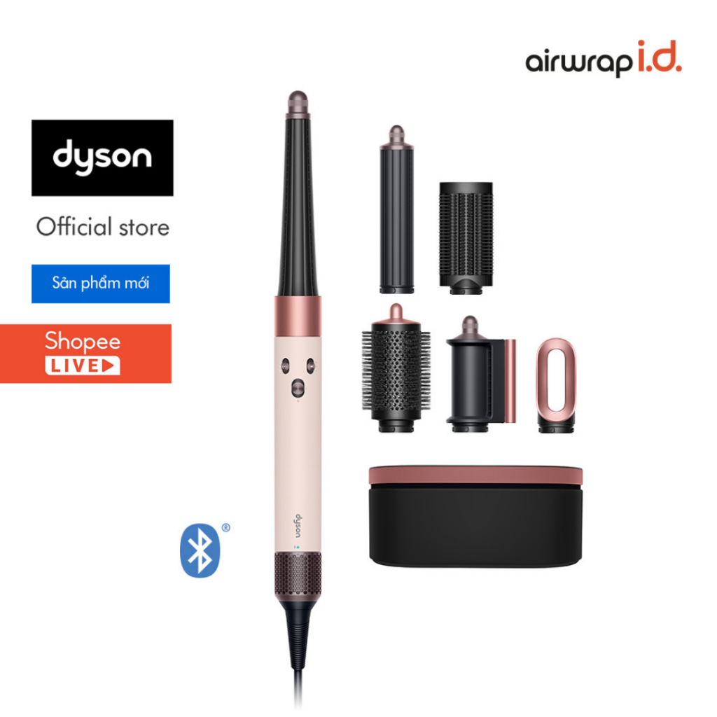 [Shopee Live x Dyson] Máy tạo kiểu tóc thông minh Dyson Airwrap i.d. ™ HS08 Straight + Wavy (Ceramic