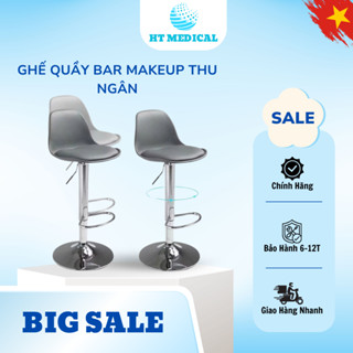  Ghế Quầy Bar makeup thu ngân quầy lễ tân nhập khẩu cao cấp có tựa lưng hàng loại 1 