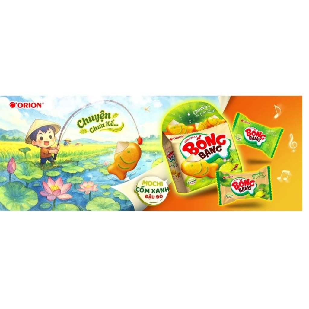 [Q.3] BÁNH CÁ BỐNG BANG BÁNH BỐNG BANG HÌNH CÁ BÁNH CÁ VỊ CỐM SEN ĐẬU ĐỎ BÁNH CÁ ORION BÁNH BỐNG BAN
