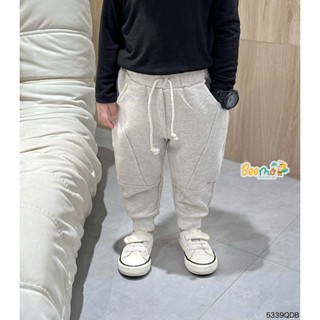  Quần nỉ dài Beemo bo gấu dáng basic vải da cá mềm mịn co giãn cho bé trai từ 9-24kg 5339QDB 