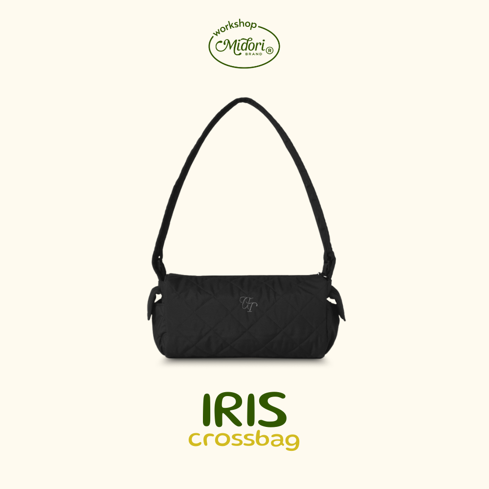  Túi Tote Phao IRIS Đeo Chéo Vai Vải Taslan Thời Trang Nam Nữ Đi Học Đi Làm | MI MIDORI 