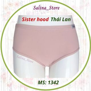  Quần lót nữ cao cấp Thái Lan Sister hood MS1342 nâng mông cạp vừa Thun lạnh mềm mịn co giãn 4 chiều 