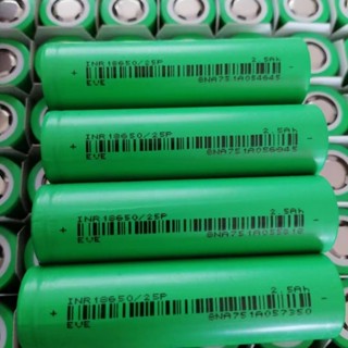   08  Hộp 100 Cell pin EVE INR18650 25P 2500mAh xả cao 12C 30A chuyên pin Power 