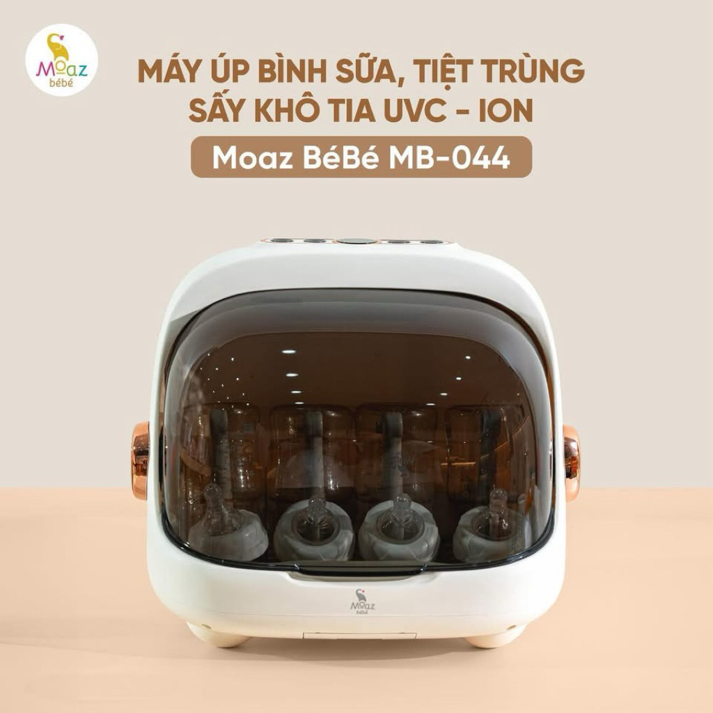 Máy úp bình tiệt trùng sấy khô UVC-ION Moazbebe MB044