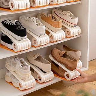  Set 10 Đế Để Giày Dép Tiết Kiệm - Giá để giày dép Ts-5138 Kệ Để Giày - Khay Đựng Giày Mới 