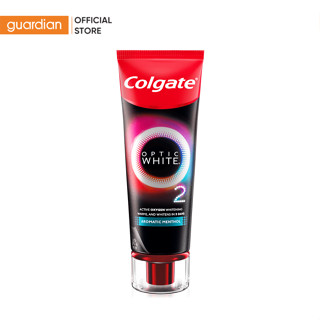 Kem Đánh Răng Colgate Optic White O2 Từ Oxy Than Hoạt Tính 85Gr